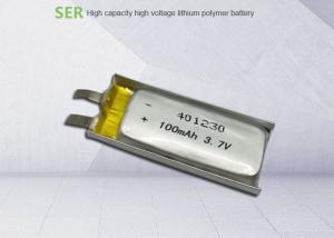 Best 3.7V rechargeable lithium polymer battery 401230 for bluetooth headset wholesale