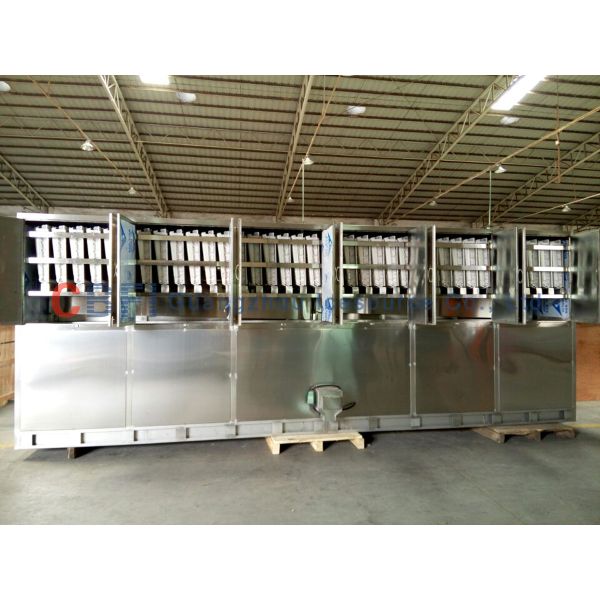 Integrated Edible Ice Cube Machine With Stainless Steel Frame