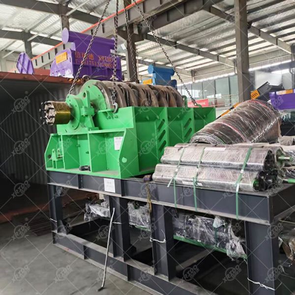 Industrial Scrap Metal Double Shaft Shredding Machine Metal Crusher