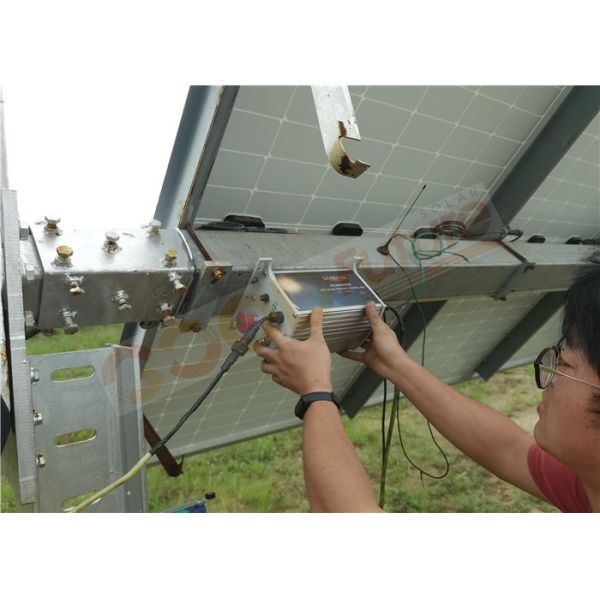 0.5kwh Single Axis Solar Tracker 24VDC Motor Solar Power Tracking System