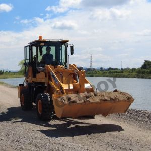 Best Mini Articulated Wheel Loader Machine 20.5-16 Tire Small Construction Loader wholesale