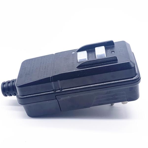 Cheap 10A 16A GFCI 2 Prong Plug , US Standard Heater Earth Leakage Protection Plug for sale