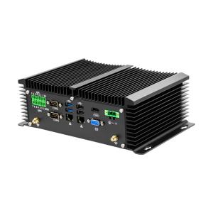 Best Intel Celeron J1900 Industrial Mini PC Dual Video HDMI VGA 6 COM RS232 RS485 wholesale
