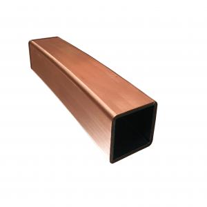 Best 6mm C10200 C11000 Pure Copper Square Pipe Mould Tube Billets wholesale