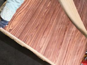 Best 0.5mm Crown Cut Santos Veneered Plywood for Cabinet/Furniture Usage wholesale