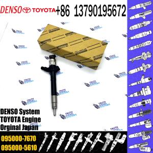 China DENSO Hilux Diesel Injector 23670-0R030 23670-0R140 23670-0R190 095000-7670 on sale