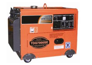 China 7kva Small Portable Generators , 3000rpm / 3600rpm Engine Diesel Portable Generator Air Cooled on sale