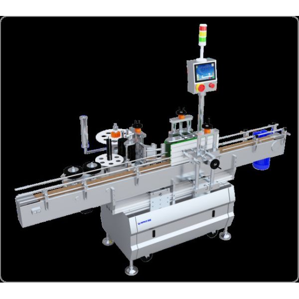 6000pcs H Fully Automatic Sticker Labeling Machine for disinfectant hand sanitizer gel