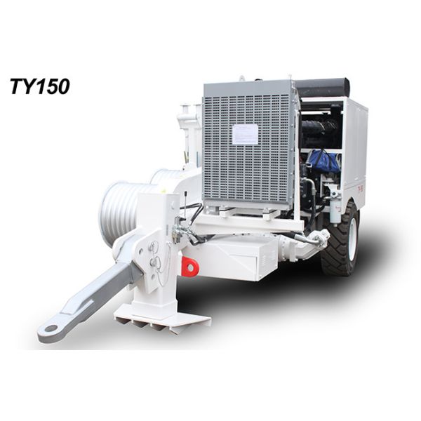 150 KN Hydraulic Puller With Straight Type Six Cylinder Pressurizing Four Stroke Diesel Engine
