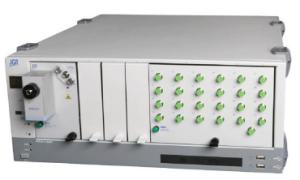 China 10 Extra Slots Fiber Optic Test Equipment Accurate Insert Return Loss Testing on sale