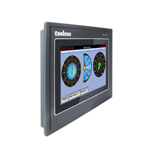 Cheap Analog Input Ouput HMI PLC Combo 8 Bit Password 800*480 Pixels for sale