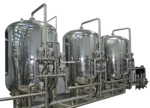 Drinking Industry RO Water Storage Tank Filter Housing Agitator Mixing Tank