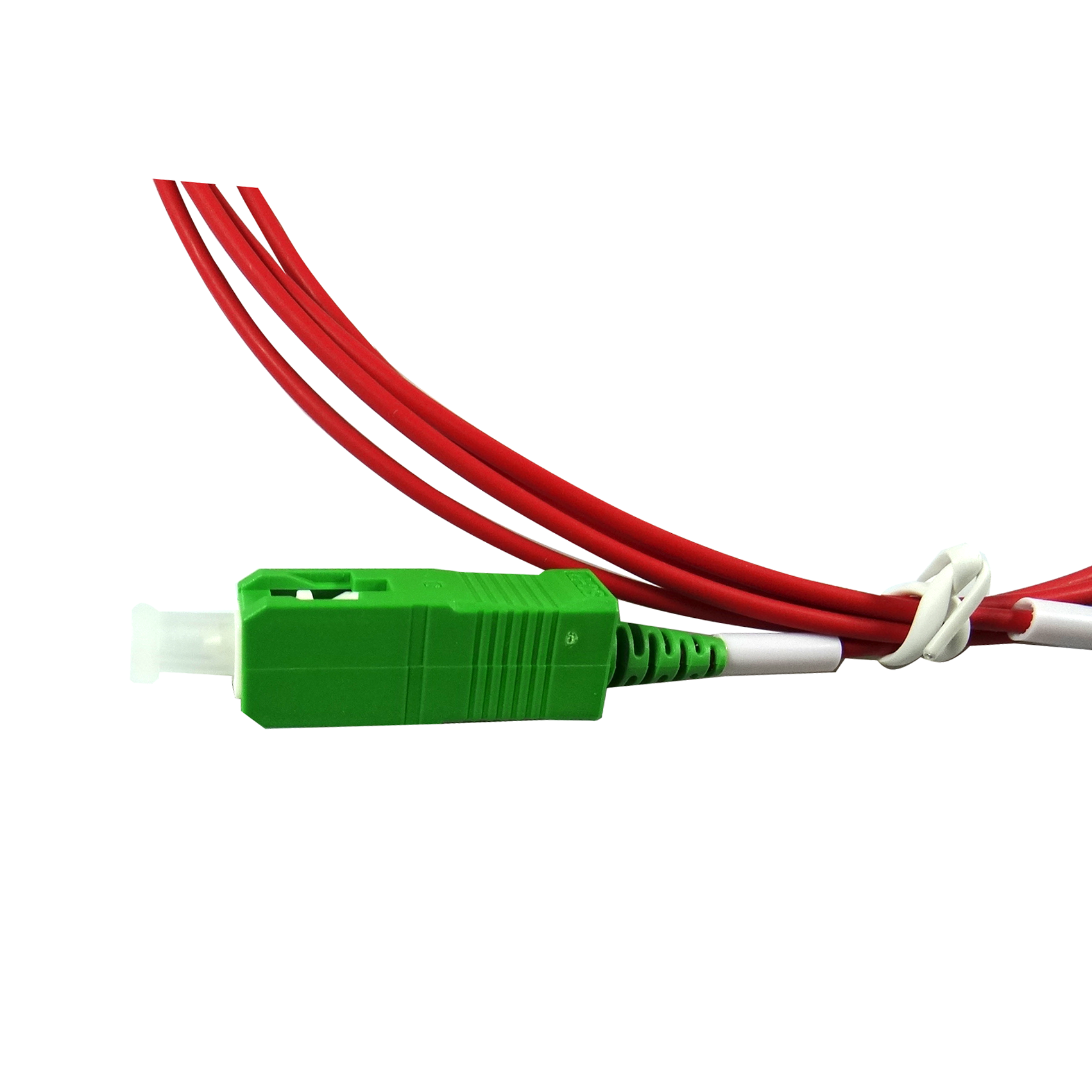 1310nm 60dB RL Fiber Optic Patch Cord SC APC To SC APC Single Mode Simplex