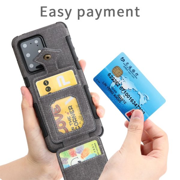 Luxury Genuine Samsung Protective Cases Multifunctional Leather Phone Case
