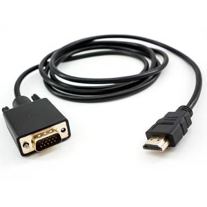 1080P 60Hz 1.8 meter HDMI TO VGA HD Adapter Laptop Computer Converter