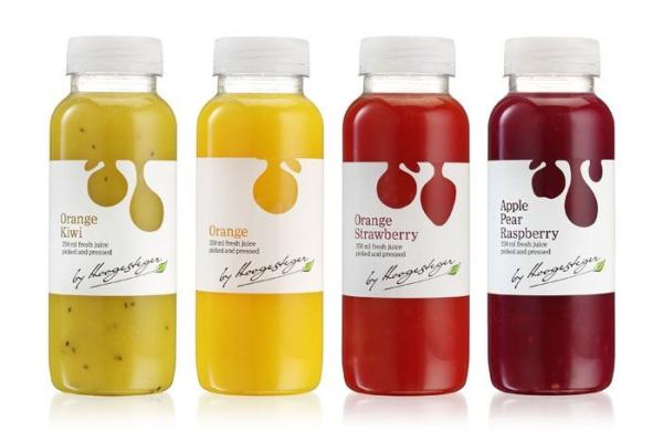 Cheap Customizable Glossy  Bottle Label Waterproof Beverage Label Printing for sale