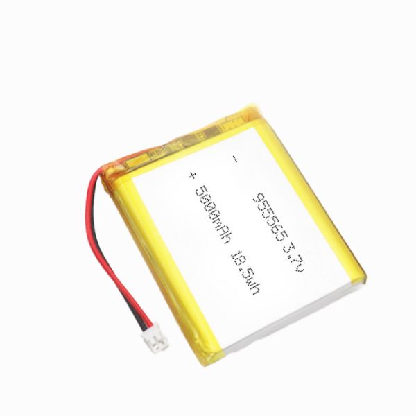 3.7 V 5000mAh Rechargeable Lithium Battery 955565 Lipo 18.5Wh