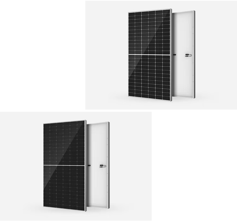 Topcon 575W 580W 585W 590W N-Type Bifacial Solar Panel for Commercial Solar System