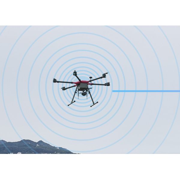 MultiPurpose Gas Analyzer Fire Extinguisher Drone With Display Screen