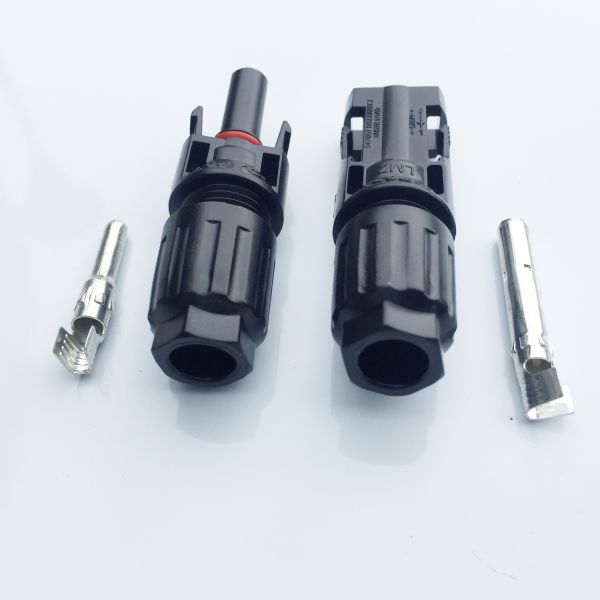Dust Resistance PPO Material Solar Panel Connectors for Long Time Outdoor Application