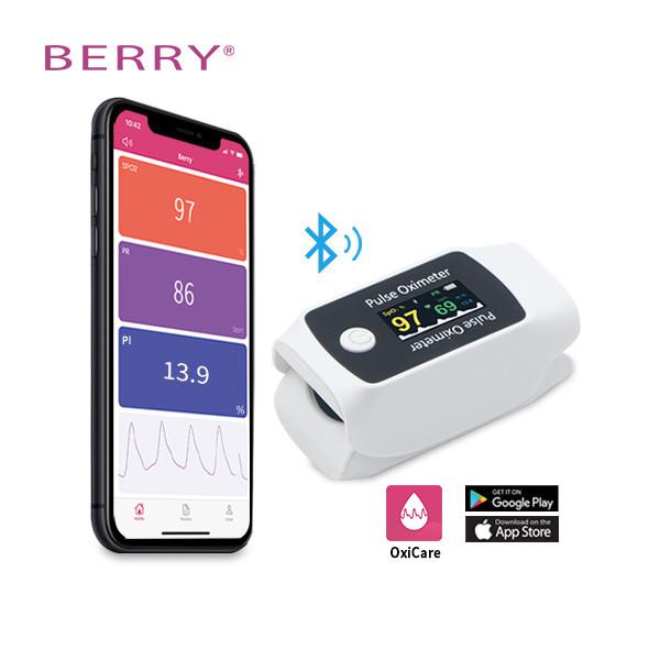 Cheap ABS Finger Pulse Oxygen Meter TFT SPO2 And PR TFT Two Color Display for sale