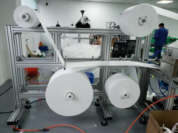 Cheap FFP2 KN95 Anti Dust Face Mask Production Line Beautiful Appearance for sale