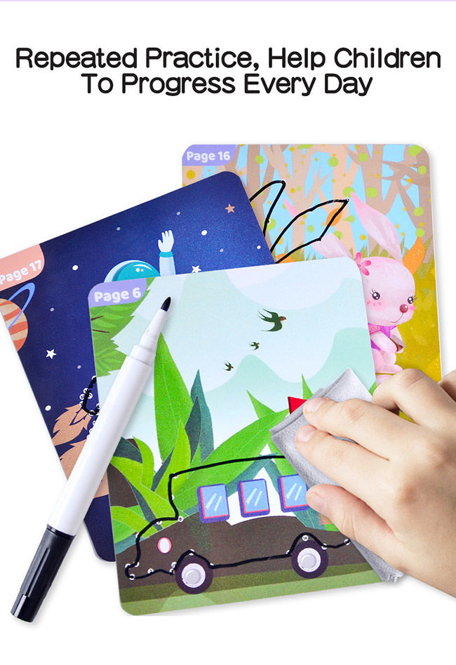 Early Learning Flashcards For 3 Year Olds , Mathematical Thinking Child Brain Games 7
