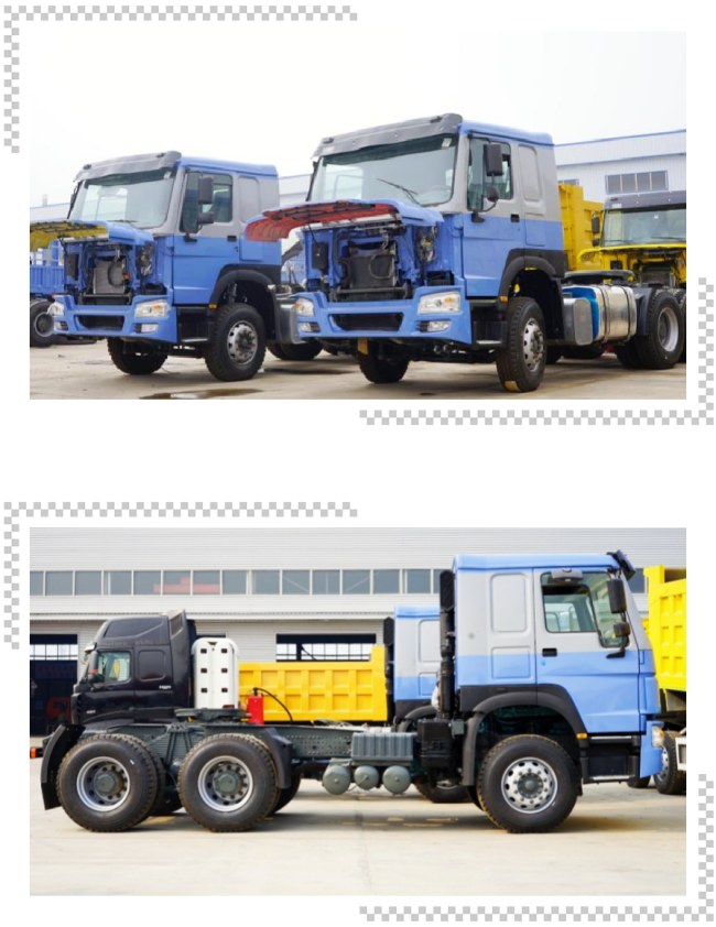 TITAN Howo Used Sinotruk for Sale Used Tractor Trucks for Sale Near Me