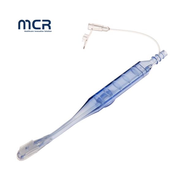 Cheap Wound Irrigation Brush With Suction With Injection Port For Wound Management for sale