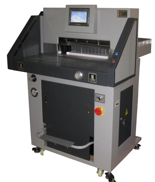 Cheap A4 Semi Automatic Paper Cutting Machine With Double Hydraulic System for sale