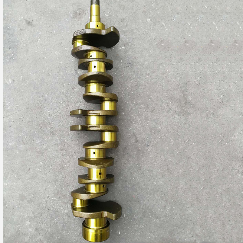 Excavator Parts Cast Steel Crankshafts 1-12310-448-0 For Diesel Engine 6BG1 6BG1T