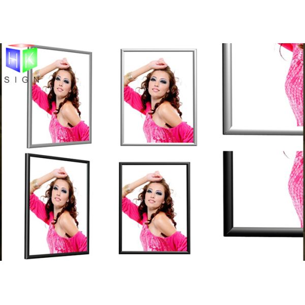Snap Poster Frames / Snapper Frames LED Backlit Lightbox 18X24 Wall Mounting
