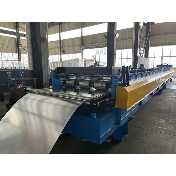 High Strength Customized Floor Deck Roll Forming Machine With 28 Stations