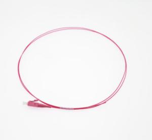Best PVC 0.9mm Fiber Optic Pigtail Simplex UPC OM3 Om4 Multimode Fiber Cables wholesale
