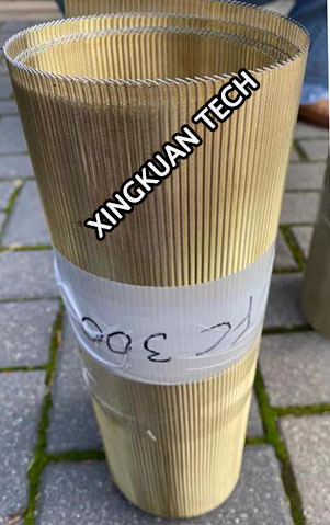 Brass Color Continuous Belt Filter For Plastic And Rubber Extrusion