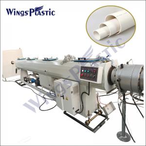 Best PVC Pipe Extruder Machine Conical Twin Screw Pvc Pipe Machine PVC Pipe Extrusion Line wholesale