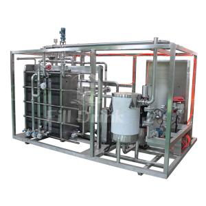 Best Auto Temperature Control Juice Processing Equipment UHT Sterilizer SUS304 wholesale