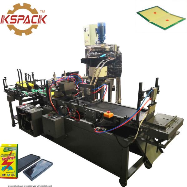 Cheap High Speed Automatic Put Buttons Mouse Trap Board Making Machine 40kg for sale