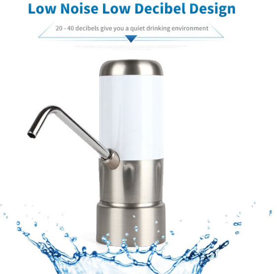 Food Grade Material Smart Drinking Water Pump With Android USB Wireless Charging