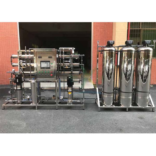 1TPH Automatic Water Softener System / Filtration System For Industrial