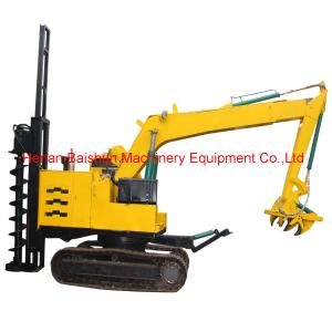 China Excavator Mounted Small Bulldozer Portable Borehole Drilling Machines Machine on sale