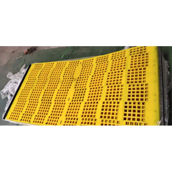 No Pegging Or Blinding Polyurethane Mining Screen Mesh Specially For Dewatering