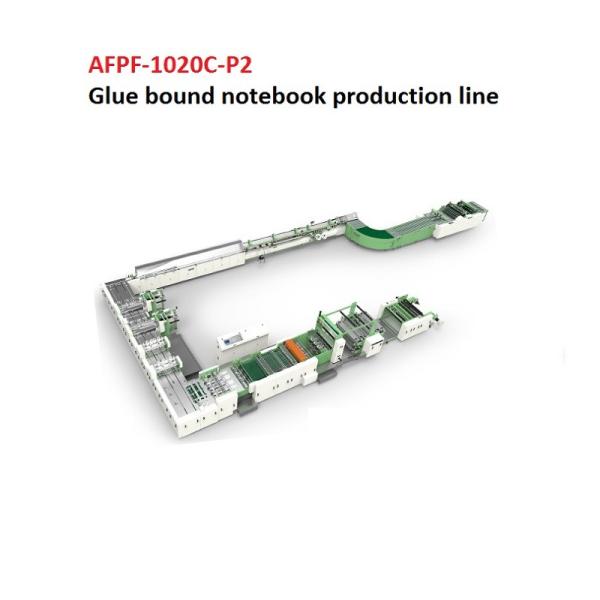 Cheap Customized Notebook Making Machine Notebook Flexo Printing Production Line for sale