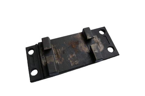 Cheap Duction Iron Casting QT450-10 Railway Tie Plate Railway Fasteners Rail Base Plate for sale
