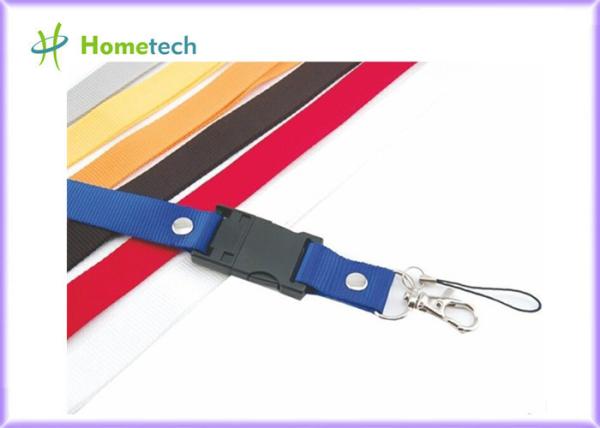 Cheap Customizable Lanyard USB Flash Drives , Personalized Flash Drives for sale