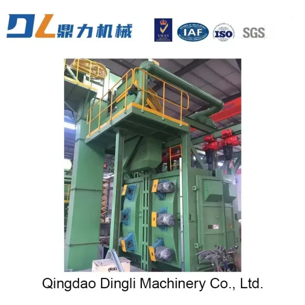Q69 Roller Conveyor Continuous Pass Through Shot Blasting Machine for Steel Plates