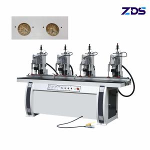 50mm Hinge Hole Drilling Machine Four Head Bench Drilling Machine For Panel Furniture
