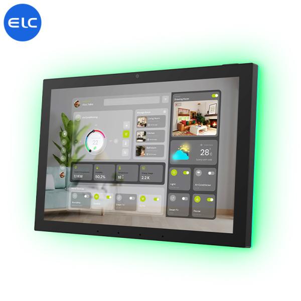 Cheap 4+32GB Touch Screen Tablet Android 13 Smart Home Device With Temperature Sensor for sale
