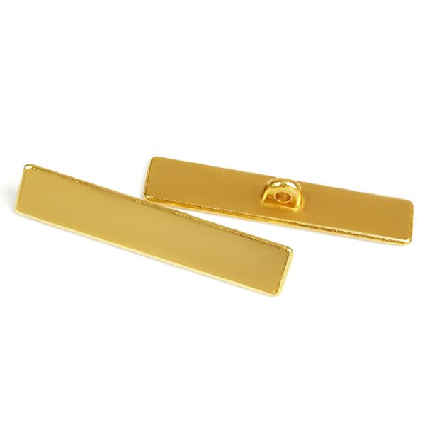 Hardware Sofa Button Rectangular Pendant Throw Pillow Decorative Buckle Golden Sofa and Bedhead Upholstered Buckle