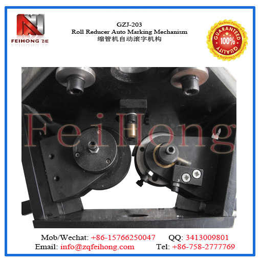 heater equipment roll reducing auto marking mechanism
